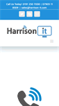 Mobile Screenshot of harrison-it.com