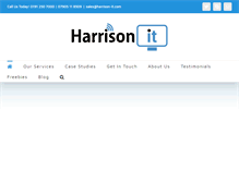 Tablet Screenshot of harrison-it.com